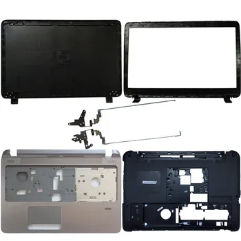 HP Probook 450 455 G2 LCD top uz lietu/LCD Bezel Cover/Palmrest Augšējā NR. touchpad/Apakšas, lietu vāku 791689-001/LCD eņģes
