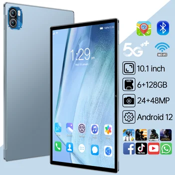 Oriģinālo Tablešu 6GB RAM atmiņa, 128GB ROM Tablet Pc 14inch Zīmēšanas Tablete Android 12Tablette 10 Core 5G Touch Screen Tabletes