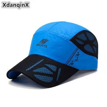 XdanqinX 2021. gada Vasarā Jaunu Stilu Vīriešu Vēdināt Beisbola Cepurītes Regulējams Izmērs Saules Cepure Sievietēm Snapback Acs Elpojošs Klp
